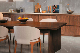 Керамогранит Atlas Concorde Forte dei Marmi Mystic Grey Lappato (80x160x0,9) арт. 610015000666 лаппатированный